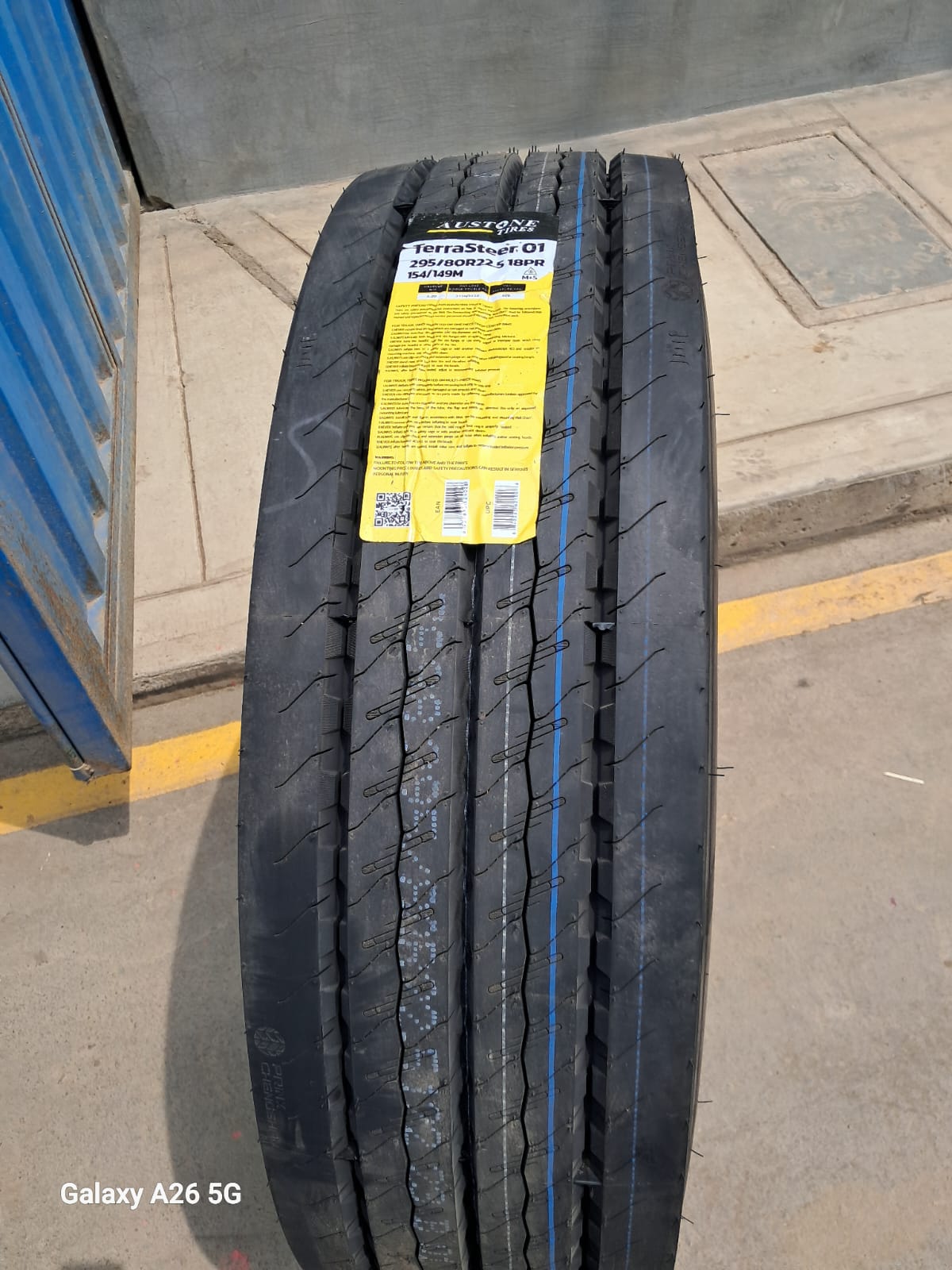 295/80R22.5 AUSTONE TERRASTEER AR612 18PR DELANTERA